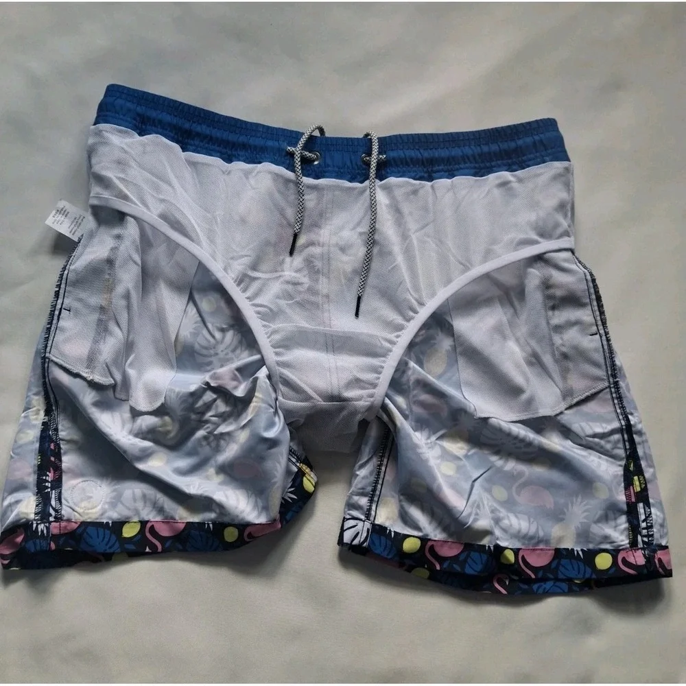 Surf Cuz Mens Swim Truks Swimming‎ With Mesh Lining Quick Dry Short XXL